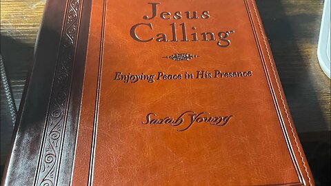 October 16Th| Jesus calling daily devotions.