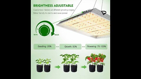 MARS HYDRO TS 3000 450W LED Grow Light with MOSO Driver Commercial Grow Daisy Chain Dimmable Fu...