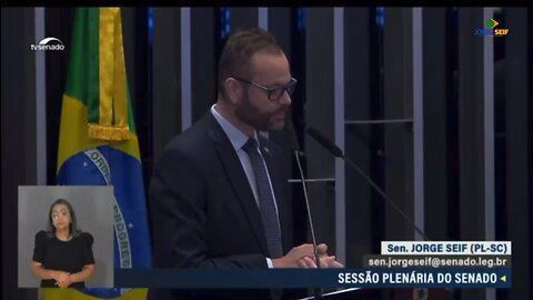 Meu 1º discurso na Tribuna do Senado