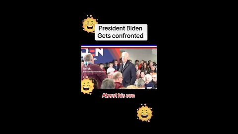 President Biden gets confronted about his son