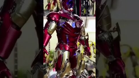 Iron Man Metal Suit | #shorts #ironman #ironmansuit #metalsuit #downeyjr | Your Vision's Factory