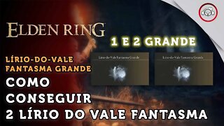 Elden Ring, Como conseguir 2 Lírio-do-Vale Fantasma grande | super dica