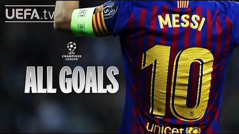 ALL #UCL GOALS: LIONEL MESSI