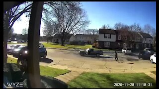 Doorbell video shows man shooting at woman in Sterling Heights