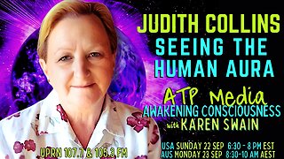 Seeing Aura's Judith Collins ATP Media with KAren Swain