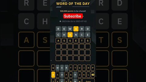 6 letter WOTD answer binance today| word of the day binance 6 letter #wordle #bitcoin