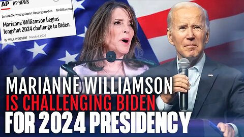 Marianne Williamson Says It's Time For Status Quo To Go As She Announces Plans To Run In 2024