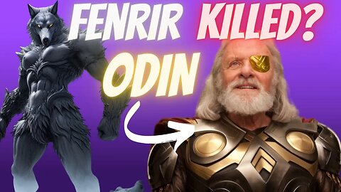 Fenrir: The God of Wolves -The Legend who beat ODIN | Norse Mythology