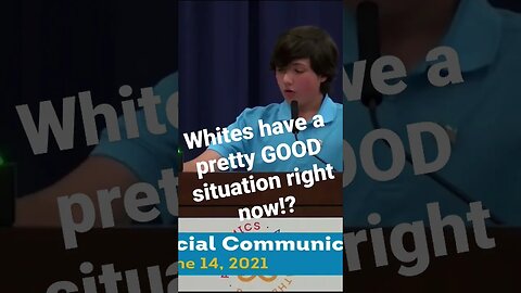 Whites Have A Pretty GOOD Situation Right NOW!? #freedom #freedomfighter #woke #wokeschool