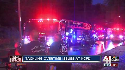 City council taking steps to control increase in overtime pay spending in KCFD