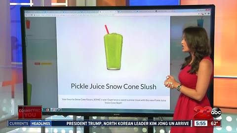 Sonic's new pickle juice slush