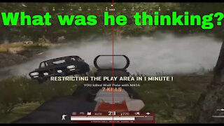 He should have kept on driving. PUBG best moments