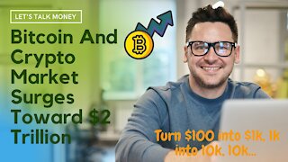 Bitcoin & Crypto Markets Surge! Turn $100 into $1000 NOW!!