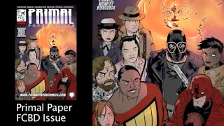 Strip, Book & Novel (#1) Primal Paper FCBD Issue