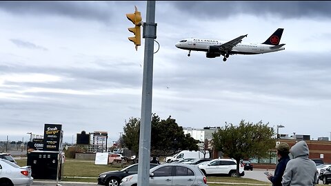 AirCanada Low Landing,