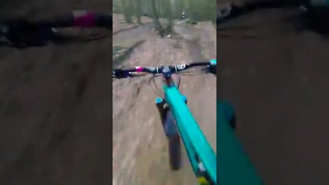 Fast Enduro Mountain Bike Racing