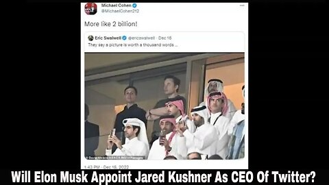 Will Elon Musk Appoint Jared Kushner As CEO Of Twitter?