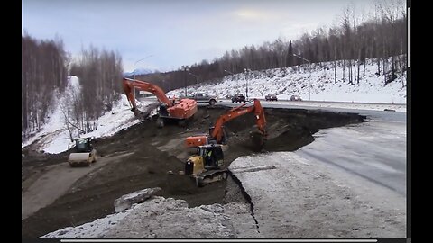 Mirror Lake exit- Massive 7.4 Earthquake Alaska south central!!