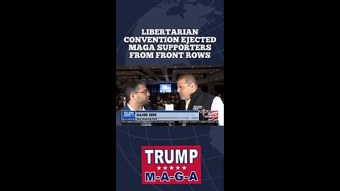 It seems there was a plan to sabotage President Trump’s speech at the Libertarian Convention…