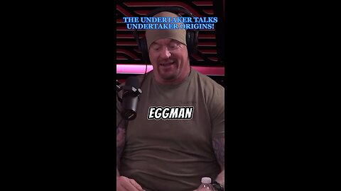 THE UNDERTAKER TALKS ORIGINS!