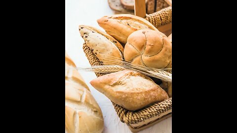 Pão artesanal de cozimento com entradas naturais