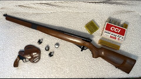 Rifle and pistol pairings number 10 - Mossberg 151M(a) and Smith and Wesson 34-1 - vintage plinking