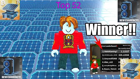 NEW UPDATE | I Built A SOLAR FARM To Get 1st Place