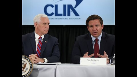 Poll: Pence, DeSantis Statistically Tied as 2024 GOP Contenders Should Trump Not Run