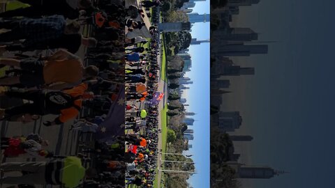 #Shrine #CMFEU #PROTEST MELBOURNE AUSTRALIA