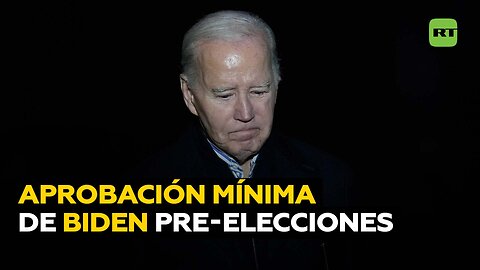 Biden se prepara para las elecciones con aprobación mínima y retrocesos en sus políticas