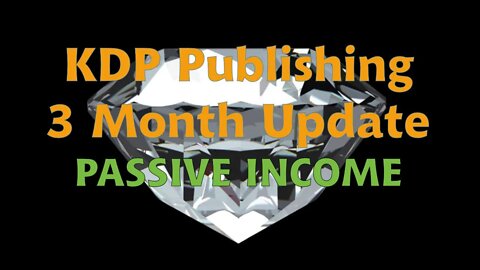 KDP Publishing 3 Month Sales Update / Low Content Book Publishing