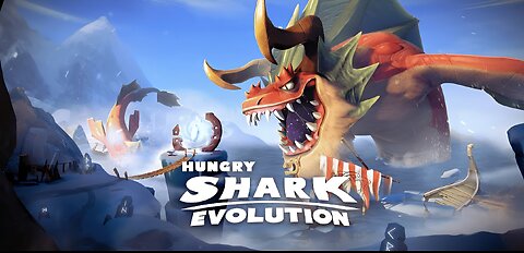 hungry shark evolution I ate all fishes in the game