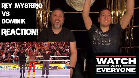 Rey Mysterio vs. Dominik Reaction! (WM 39 Night1)