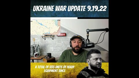 Ukraine War Update Minute September 19th, 2022 - War in Ukraine