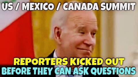 Biden’s Handlers kick out Reporters before they can ask questions