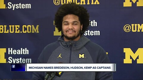 Michigan names three captains: Khaleke Hudson, Ben Bredeson, and Carlo Kemp