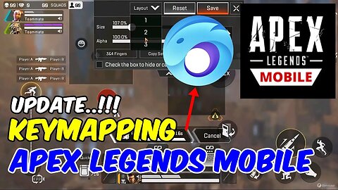 UPDATE CARA SETTING KEYMAPPING APEX LEGENDS MOBILE TERBARU 2022