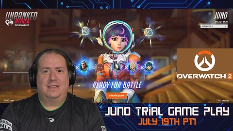 New Character Juno Playtest | Overwatch 2 | game play | July 19th pt1