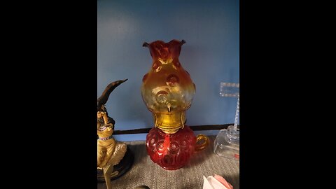 Vintage oil lamps