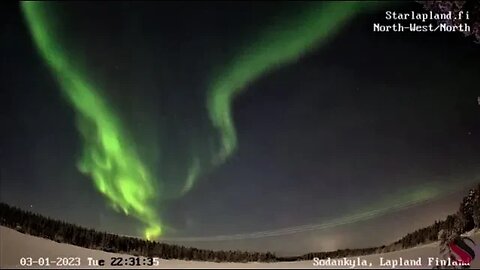 Northern Lights-Sodankylä, Finland 🌟 01/03/23 22:28