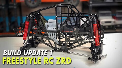 Freestyle RC ZRD Build Update 1: Sway Bars and Axles Installed