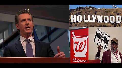 Gavin Newsom Mandating Hollywood Diversity in California & Boycotts Walgreens, Killing CALI Business