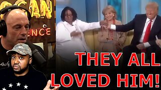 Joe Rogan SHOCKED After Finding UNEARTHED Footage Of The View LOVING And PRAISING Trump!