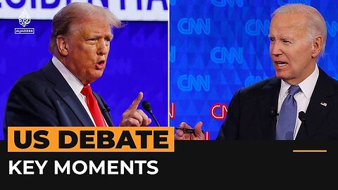 Key moments from the US presidential debate Al Jazeera Newsfeed