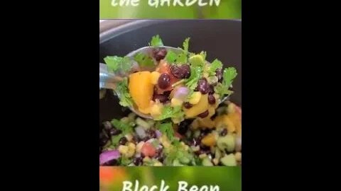 Black Bean Salsa #Shorts