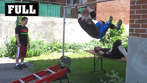 Ladder Match - Ric Roberts (c) VS Swede Savard {CHW Backyard Championship}