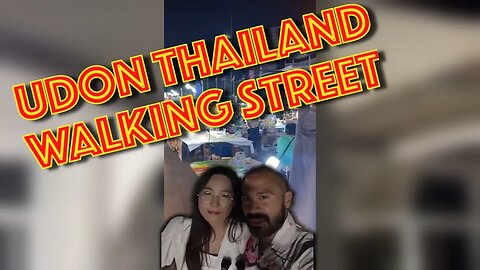 Udon Walking Street Udon Thailand