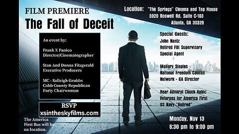 The Fall of Deceit - Trailer (attend free premiere www.xsintheskyfilms.com)