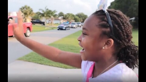 Vero Beach girl gets surprise birthday parade celebration