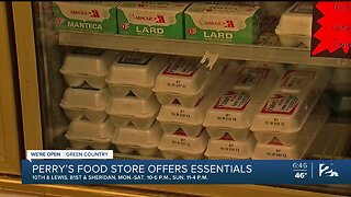 We're Open Green Country: Perry's Food Store Continues Offering Essentials during Coronavirus Pandemic